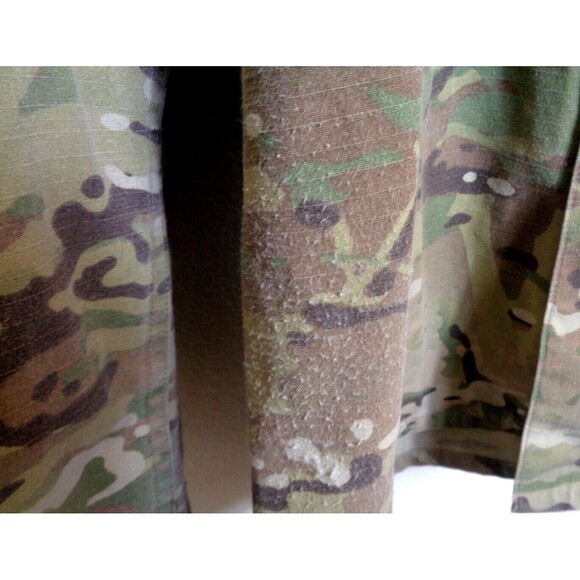 US Army Hot Weather Combat Uniform Large-Long Mens Propper Camo Coat - Picture 6 of 7